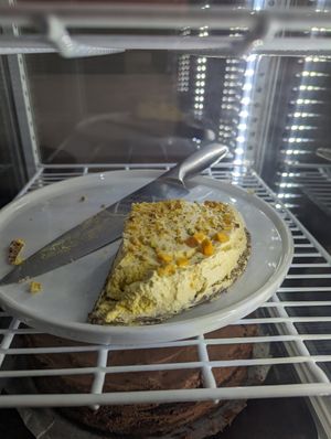 Mangotorte at Focus Foodbar in Tilburg