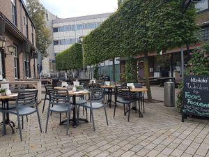 terrace at Focus Foodbar in Tilburg