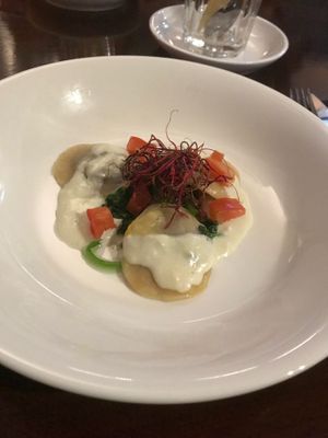 Ravioli at Focus Foodbar in Tilburg