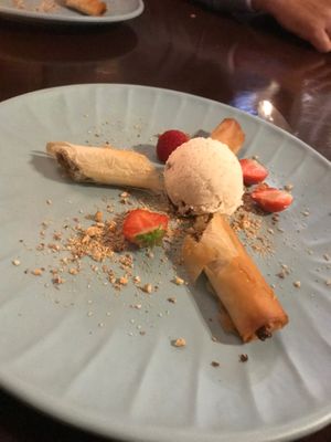 Dessert at Focus Foodbar in Tilburg