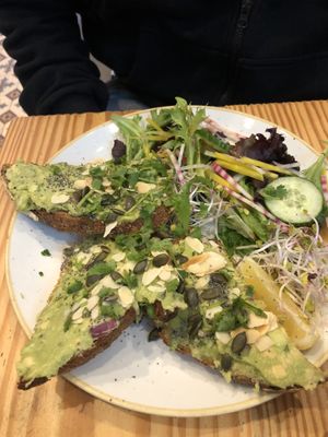 Guacamole Toast (~15€)  at Hinterland in Brussels