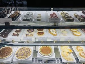 Bakery display at Pastel & Coco in Gatineau