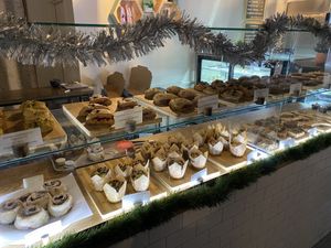 Bakery display at Pastel & Coco in Gatineau