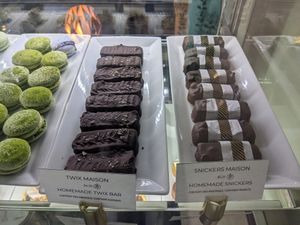 Homemade vegan candy bars at Pastel & Coco in Gatineau