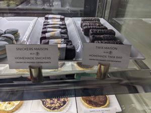 House-made Snickers and Twix bars! at Pastel & Coco in Gatineau