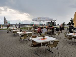 Terrace view at Hotel Rigi Kaltbad in Rigi Kaltbad