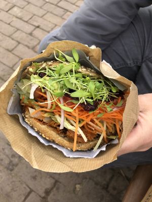 Vegan saitan döner  at Neue Dönastie - Kronenstrasse in Stuttgart
