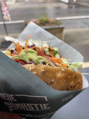 Vegan kebab (seitan version)   at Neue Dönastie - Kronenstrasse in Stuttgart