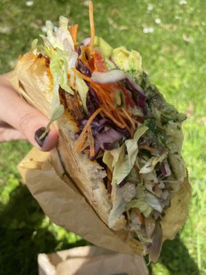 Veganer Döner   at Neue Dönastie - Kronenstrasse in Stuttgart