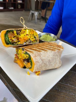 Breakfest burrito  at The Stand Vegan Cafe in Fairfield