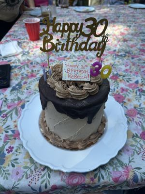 Rainbow cookie cake  at Shuga Pie Shop in Babylon