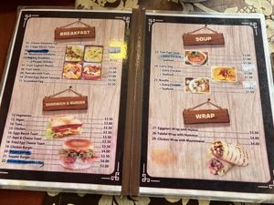 Menu   at Ing Ing Guesthouse in Sihanoukville