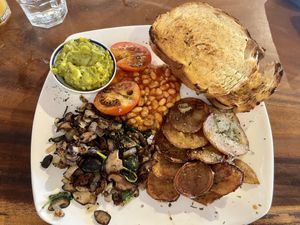 Vegan breakfast   at Bongs in Koh Rong