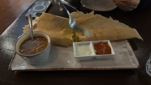 Masala Dosa  at Arranged Marriage in Palmerston North