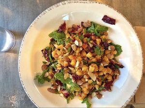 Marrakech plate. Pricey but tasty at Bounty Kitchen - Denny Triangle in Seattle