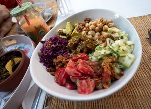 Santa Monica bowl at Veggie Pause  in Fes