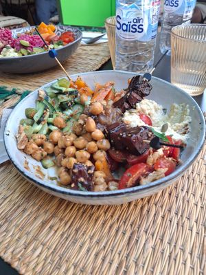 We had started to eat these before I thought to take a photo at Veggie Pause  in Fes