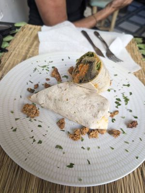 Veggie wrap at Veggie Pause  in Fes