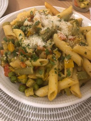 Penne aux legumes at Veggie Pause  in Fes