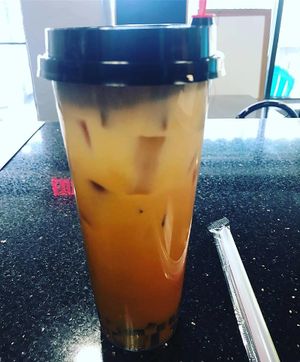 Order the Thai tea with coconut milk. at Yelo in Geneva