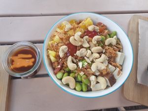  at Mahalo Poke Corner in Mannheim