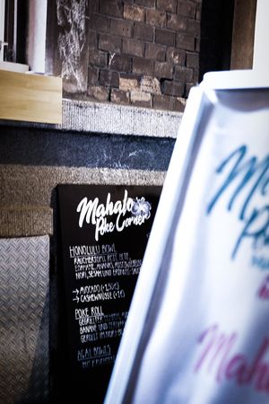 Temporarily only for takeaway. at Mahalo Poke Corner in Mannheim