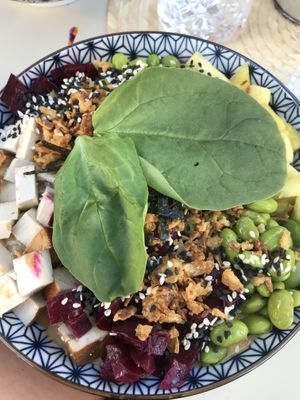 Honolulu Poke Bowl  at Mahalo Poke Corner in Mannheim