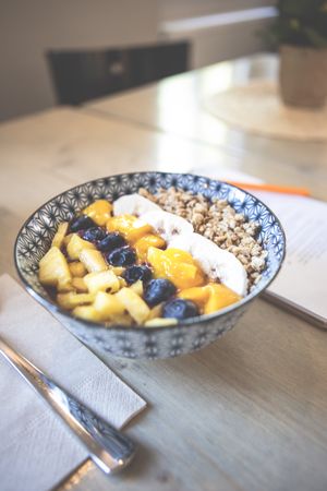Açai Bowl at Mahalo Poke Corner in Mannheim