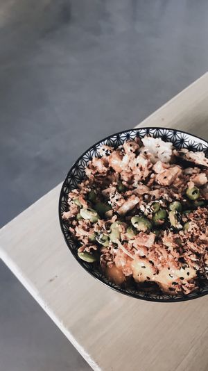 Vegane Poké Bowl. at Mahalo Poke Corner in Mannheim