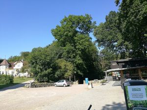 A panoramic view at Villa Söderåsen in Rostanga