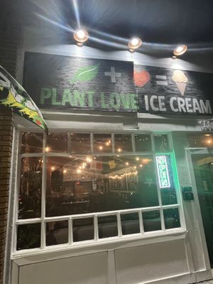   at Plant+Love Ice Cream in St Petersburg