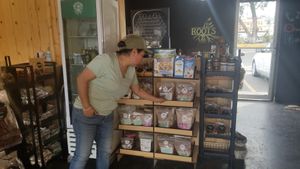 Products at Roots in Tijuana
