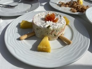Ensaladilla rusa  at Xaloc Lounge in Alicante