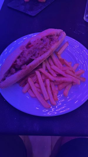 Vegan “perito"  at Xaloc Lounge in Alicante