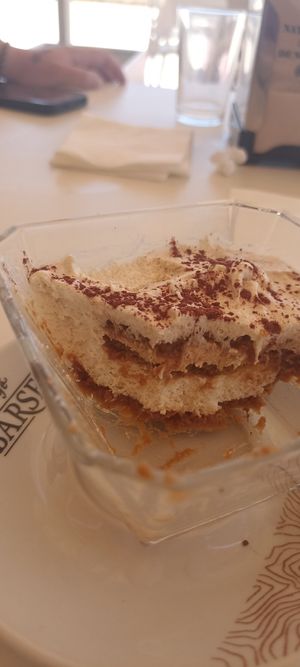 Tiramisu at Xaloc Lounge in Alicante