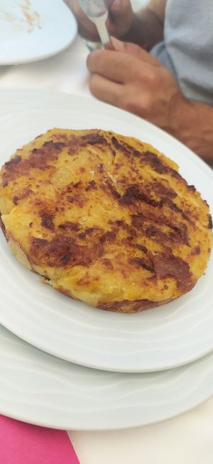 Tortilla at Xaloc Lounge in Alicante