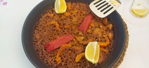 Paella alicantina at Xaloc Lounge in Alicante