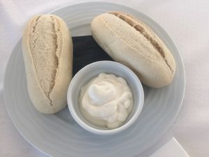 Pan con all i olí  at Xaloc Lounge in Alicante