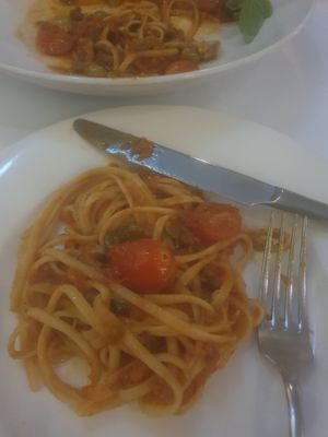 Linguine at Zinc in Port Douglas