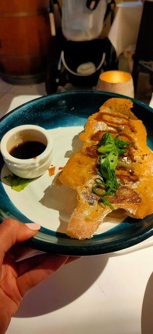 Mushroom gyoza at Zinc in Port Douglas