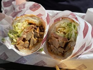 Shawarma wrap - Cafe K, Fredericia  at Cafe K in Fredericia