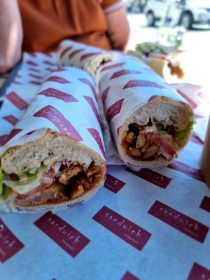 1 sandwich Shawarma (which gives you 2 sandwiches) at Cafe K in Fredericia