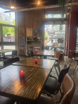 Inside   at BABs Burritos in Maastricht