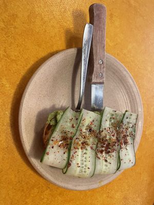 Avocado toast   at Avalon - Woodward Ave in Detroit