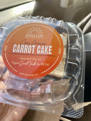 Grab and go carrot cake   at Avalon - Woodward Ave in Detroit