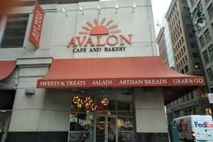 Front of Avalon restaurant at Avalon - Woodward Ave in Detroit