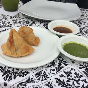 Samosa  at Namaste India in San Jose Del Cabo