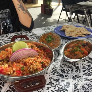 Biryani at Namaste India in San Jose Del Cabo