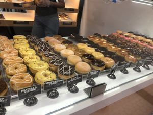 display  at Donut Friend - DTLA in Los Angeles