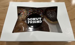A boxful   at Donut Friend - DTLA in Los Angeles